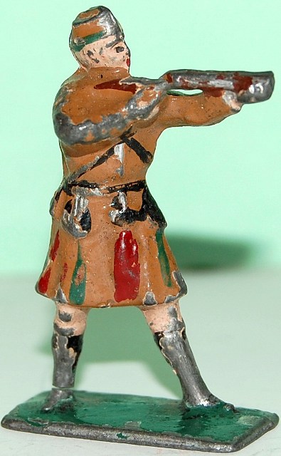 figurine résine militaire écossais piper 5th battalion